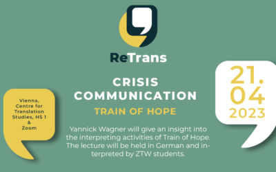 First ReTrans lecture series talk on crisis communication